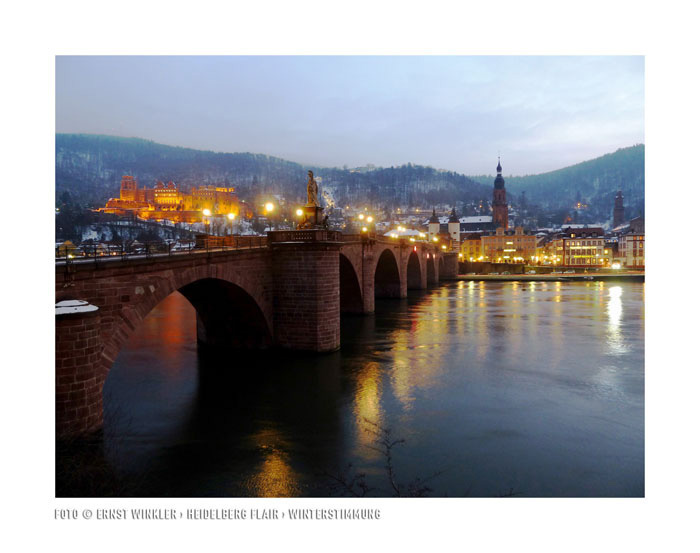 Heidelberg Alte Brücke - Ernst Winkler