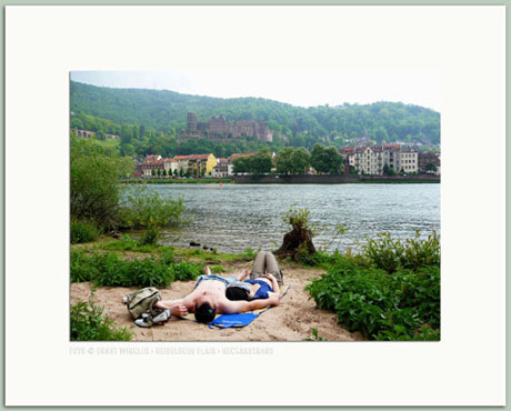 Heidelberg Strand am Neckar - Ernst Winkler